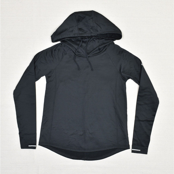 Columbia Sweaters - Columbia Women Hooded Pullover Sweatshirt Polyester Black Size S Omni-Wick